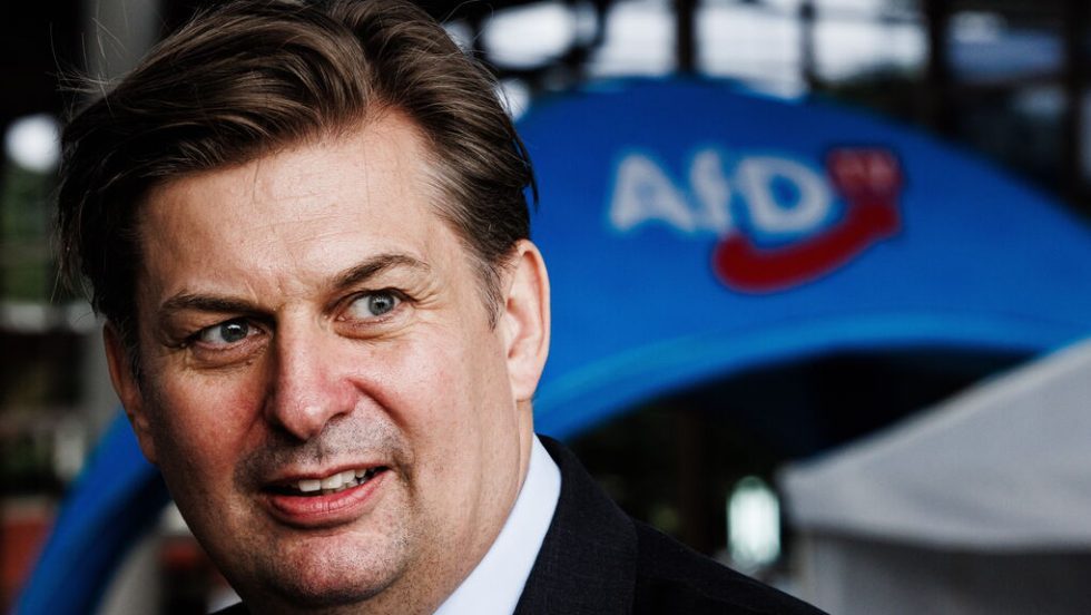 Ο επικεφαλής υποψήφιος του AfD, Μαξιμίλιαν Κρα
